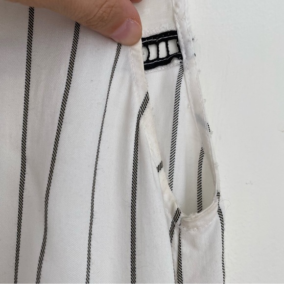 LUG VON SIGA Striped Asymmetrical Tunic Dress Top size 38 - Picture 6 of 11